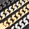 Hip-Hop Retro Geometric 304 Stainless Steel 18K Gold Plated Men'S Bracelets Men Chain Bracelets