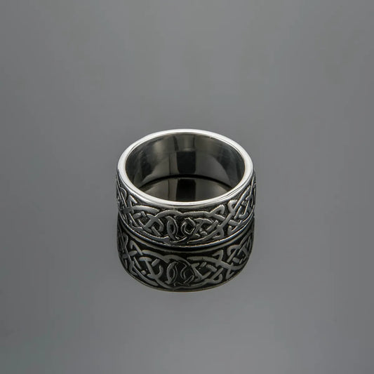 Hip-Hop Retro Geometric Stainless Steel Men'S Rings