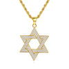 Hip-Hop Retro Hexagram Geometric Alloy Wholesale Pendant Necklace