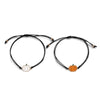 Hip-Hop Retro Pumpkin Alloy Wax Line Wholesale Drawstring Bracelets
