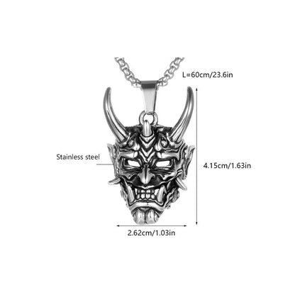 Hip-Hop Retro Punk Animal Snake 304 Stainless Steel Polishing Men'S Pendant Necklace