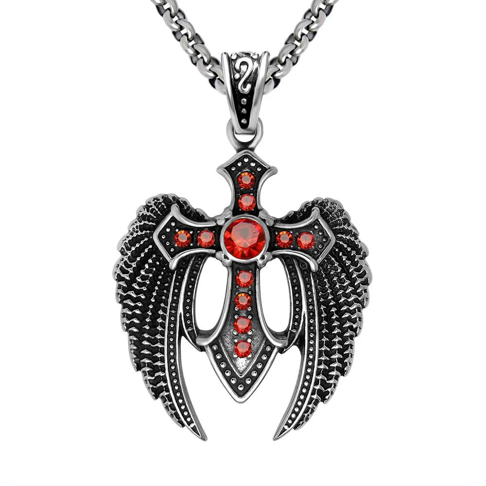 Hip-Hop Retro Punk Dragon 304 Stainless Steel Polishing Men'S Pendant Necklace