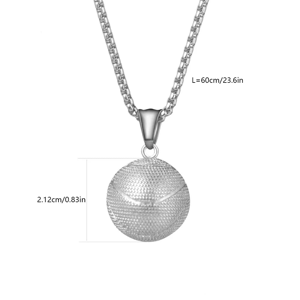 Hip-Hop Retro Punk Eye Knot Hammer 304 Stainless Steel Polishing Hollow Out Men'S Pendant Necklace