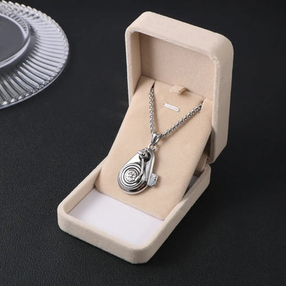 Hip-Hop Retro Punk Human Round 304 Stainless Steel Polishing Men'S Pendant Necklace