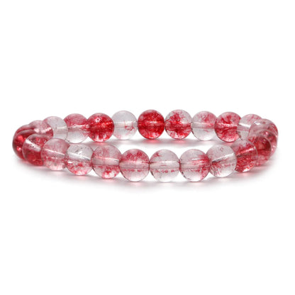 Hip-Hop Retro Round Artificial Crystal Wholesale Bracelets