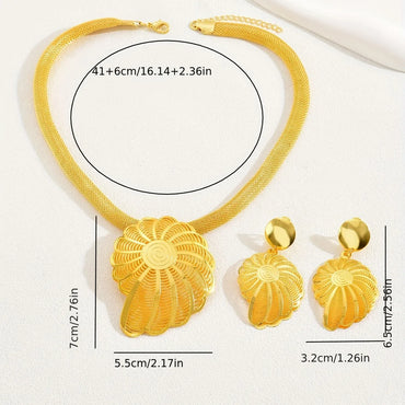 Hip-Hop Retro Solid Color Alloy Women'S Jewelry Set