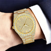 Hip-Hop Retro Solid Color Single Folding Buckle Quartz Men'S Watches