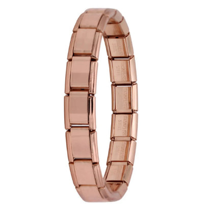 Hip-hop Retro Solid Color Stainless Steel Plating Bracelets