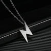 Hip-Hop Retro Solid Color 304 Stainless Steel Polishing 18K Gold Plated Men'S Pendant Necklace