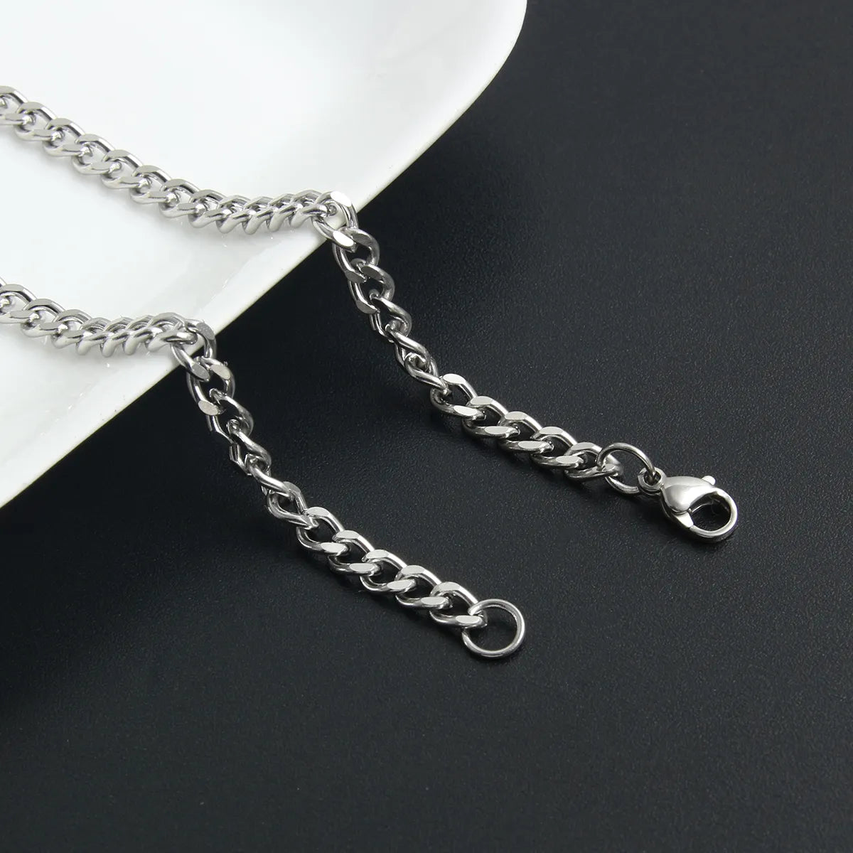 Hip-Hop Rock Geometric 304 Stainless Steel Unisex Necklace