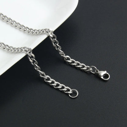 Hip-Hop Rock Geometric 304 Stainless Steel Unisex Necklace