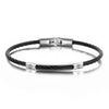 Hip-Hop Simple Style Geometric 304 Stainless Steel Plating Unisex Bangle