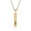 Hip-Hop Simple Style Whistle 304 Stainless Steel Plating 18K Gold Plated Unisex Pendant Necklace