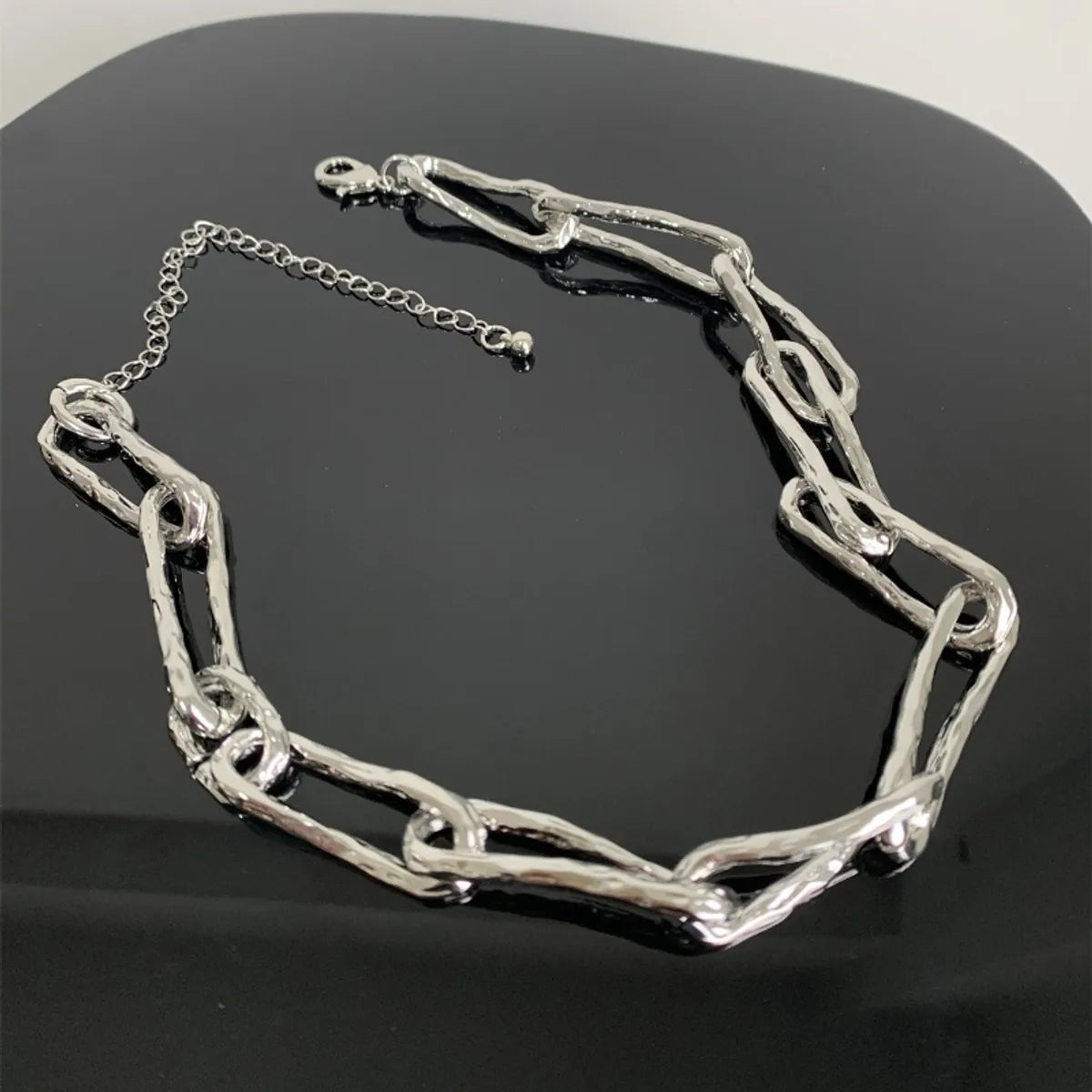 Hip-Hop Solid Color Alloy Unisex Choker