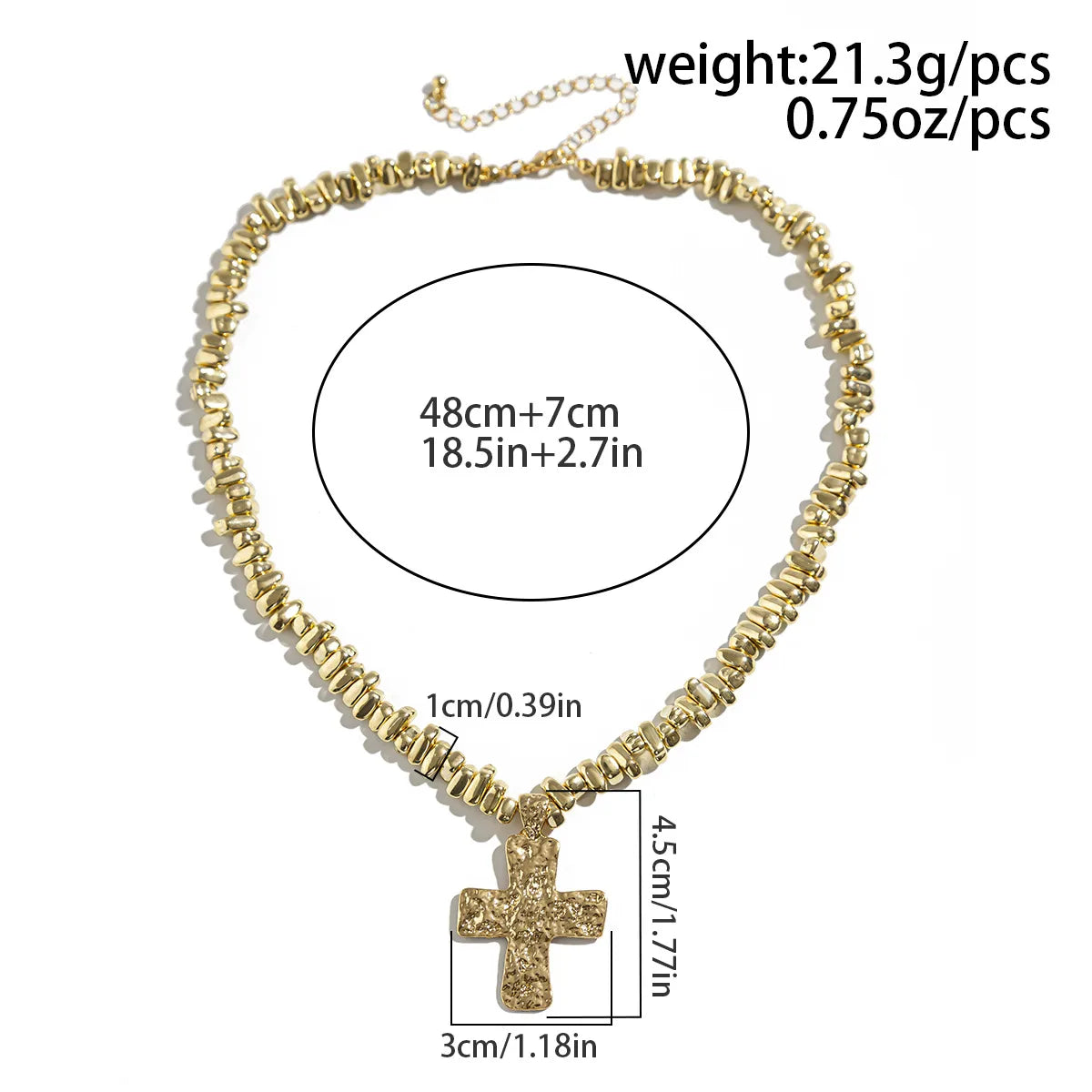 Hip-Hop Solid Color CCB Alloy Men'S Necklace