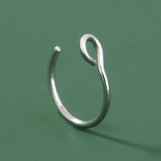 Hip-hop Solid Color Stainless Steel Nose Ring