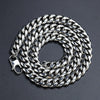 Hip-Hop Solid Color 304 Stainless Steel Polishing Chain 18K Gold Plated Unisex Necklace