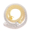 Hip-Hop Solid Color Zinc Alloy Inlay Rhinestones Men'S Bracelets Necklace