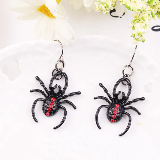 Hip-hop Spider Alloy Women's Drop Earrings