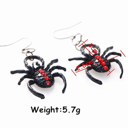 Hip-hop Spider Alloy Women's Drop Earrings