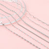 Hip Hop Stainless Steel Y2k Ancient Silver Diy Handmade Jewelry Chain Bracelet Necklace Accessories