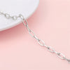 Hip Hop Stainless Steel Y2k Ancient Silver Diy Handmade Jewelry Chain Bracelet Necklace Accessories