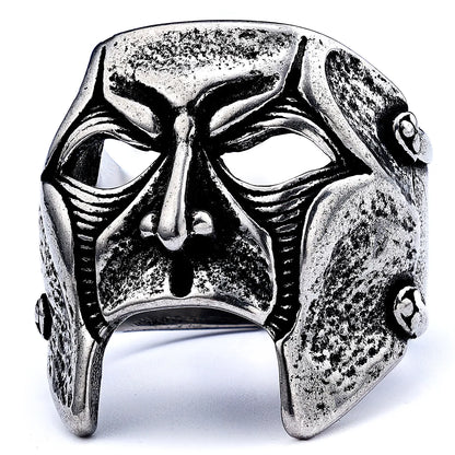 Hip-Hop Streetwear Geometric 304 Stainless Steel Men'S Rings