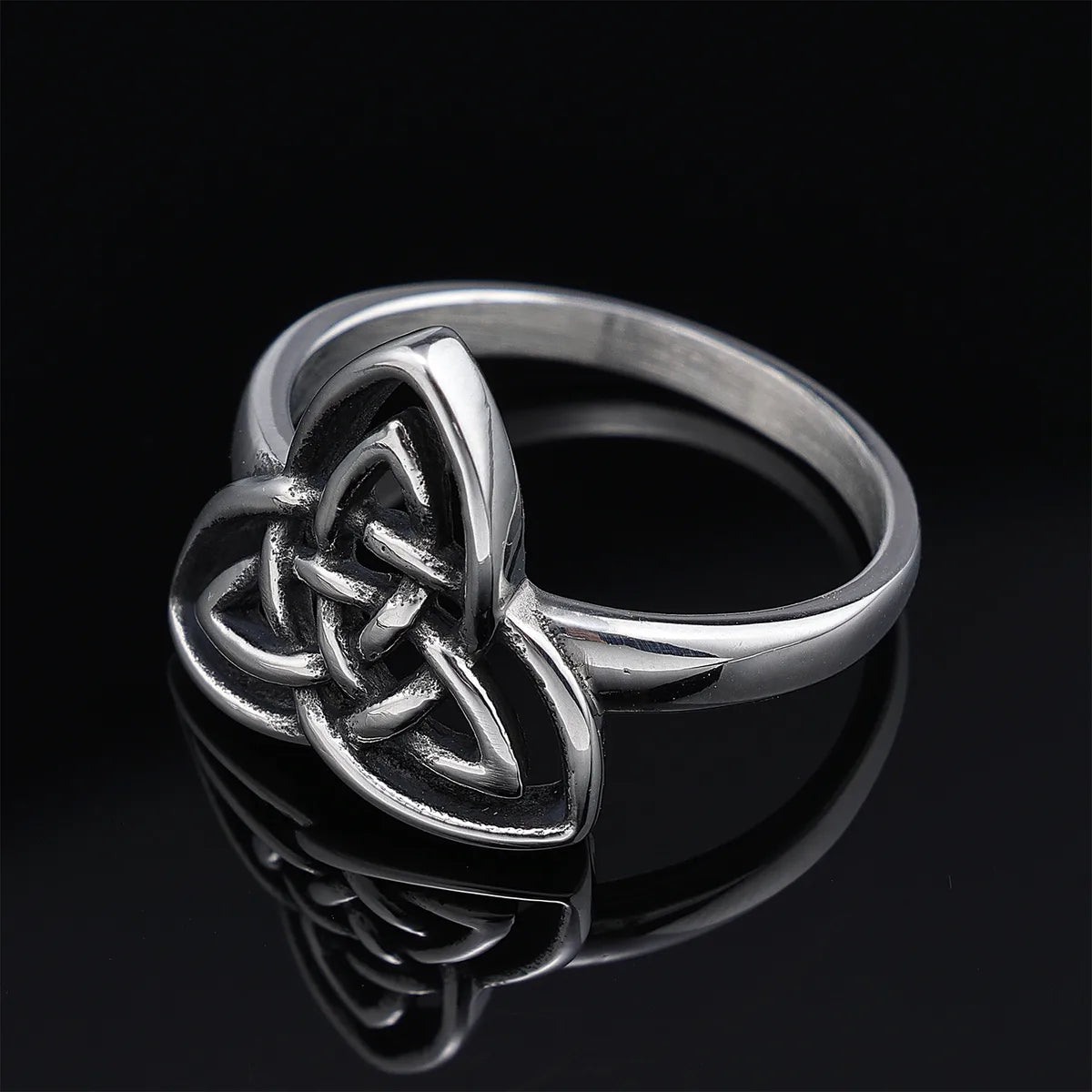 Hip-Hop Streetwear Geometric 304 Stainless Steel Rings In Bulk