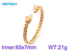 Hip-Hop Wolf Stainless Steel Plating Bangle 1 Piece