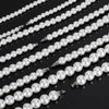 Hiphop Jewelry Imitation Pearl Necklace Geometric Baking Paint Style