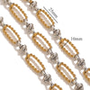 Hiphop Stainless Steel Gradient Plated Totem Handmade Chain Bracelet Necklace