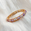 Hollow Open Cuff Bracelet With Enamel Finish And Diamond Embellishment Retro Court Style Plated Fashion Jewelry Wholesale