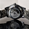 Hollowout Automatic Mechanical Men's Watch With Flywheel Waterproof Luminous Moon Phase Multifunction Fine Steel Strap Alloy Case Mineral Reinforced Glass Mirror Round Dial