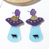 Fashion Cartoon Character Arylic No Inlaid Earrings