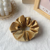 Hot Hair Ring 46 Color Gold Velvet Large Intestine Hair Ring Head Flower Hair Scrunchies