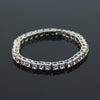 Hot New Jewelry Hip Hop Single Row Diamond Bracelet Men's Fashion Bracelet  Wholesale