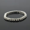 Hot New Jewelry Hip Hop Single Row Diamond Bracelet Men's Fashion Bracelet  Wholesale