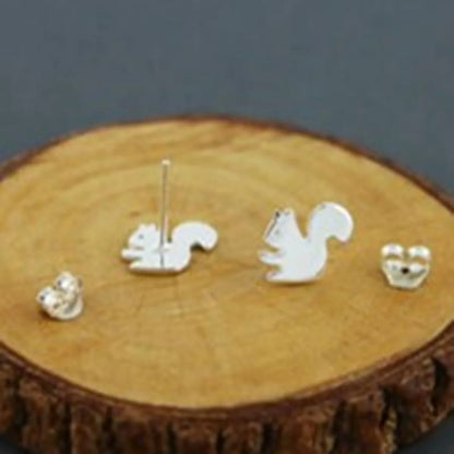 Fashion Animal Plating Alloy No Inlaid Earrings Ear Studs