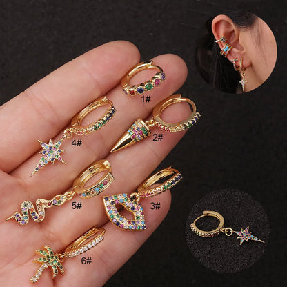 Hot Selling Creative Color Earrings Wholesale