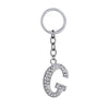 Hot-Selling Fashion 26 English Letters Diamond Keychain  Wholesale