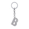 Hot-Selling Fashion 26 English Letters Diamond Keychain  Wholesale