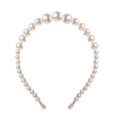 Hot Selling Faux Pearl Headband Creative Retro Fashion Pearl Headband