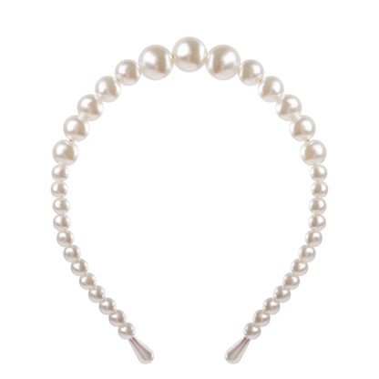 Hot Selling Faux Pearl Headband Creative Retro Fashion Pearl Headband