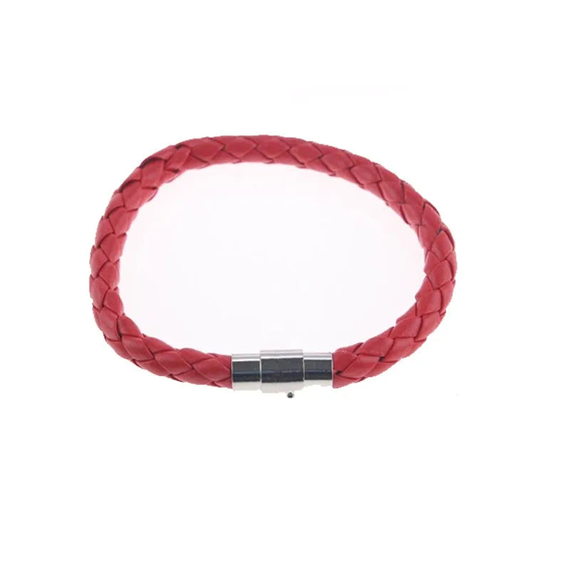 Hot Selling   Jewelry Leather Rope Woven Men'S And Women'S Bracelet Leather Couple Bracelet Wholesale