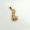 Hotselling Copper Goldplated Snowman Snowflake Christmas Tree Pendant Bracelet Necklace Diy Jewelry Accessories