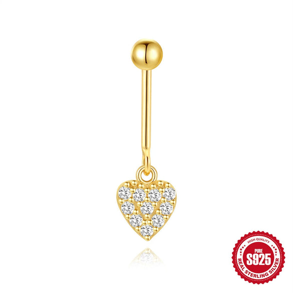 Hotselling Luxury S925 Sterling Silver Butterfly Geometric Zirconia Cartilage Piercing Earrings