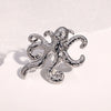 Hotselling Simple Animal Design Electroplated Stainless Steel Women's Open Ring Hand Jewelry