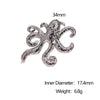 Hotselling Simple Animal Design Electroplated Stainless Steel Women's Open Ring Hand Jewelry