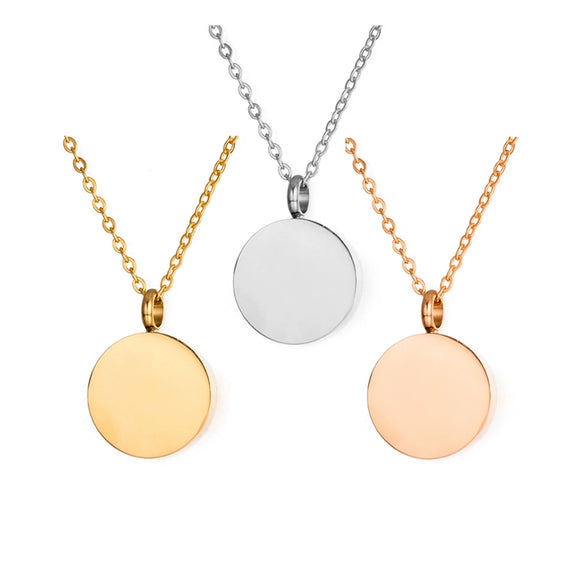 Hotselling Stainless Steel Round Gloss Openable Perfume Bottle Family Pet Hair Ashes Pendant