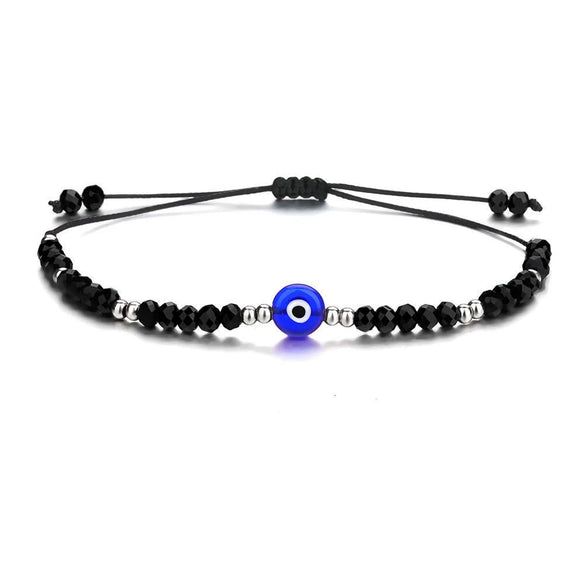 Hottest Jewelry Wholesale Ethnic Style Devil's Eye Bracelet Colorful Handwoven Eye Bracelet